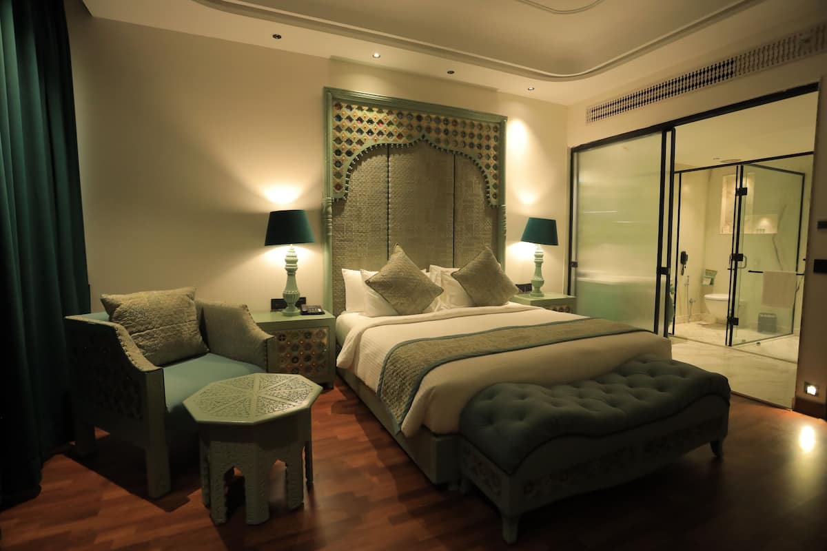 1 habitación, ropa de cama de alta calidad y muebles diferentes