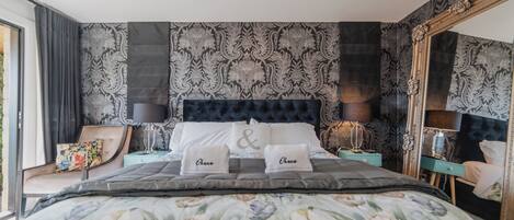 1 غرفة نوم وواي فاي وملاءات أسرّة