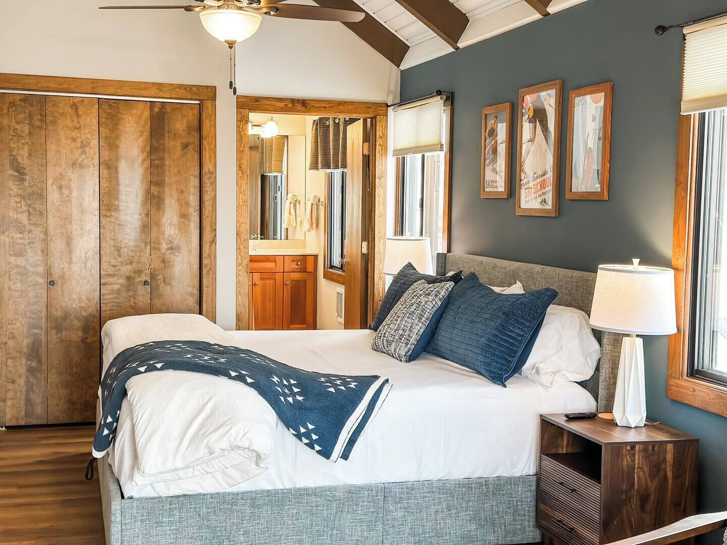 3 habitaciones, wifi gratis, ropa de cama y acceso para silla de ruedas 
