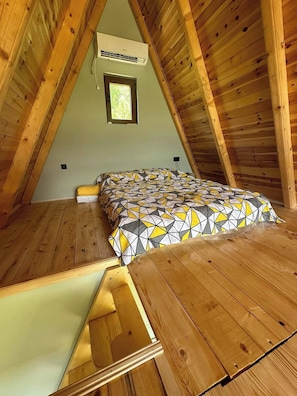 Ferienhütte, 1 Schlafzimmer, Raucher, Balkon