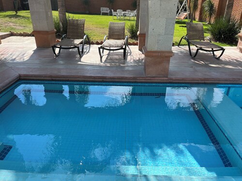 House behind the train tracks, relax & nature