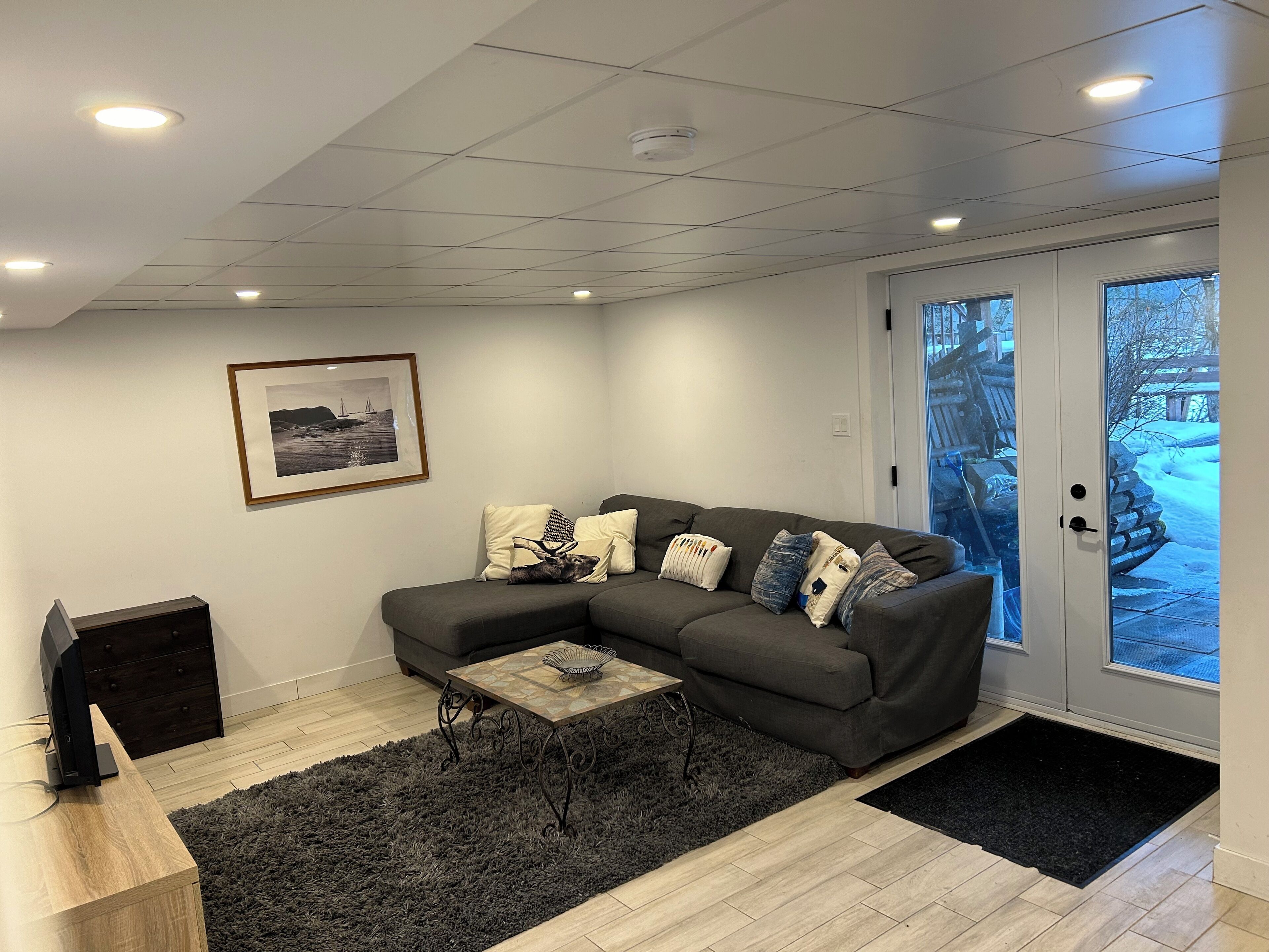 TV, video games, DVD player, books