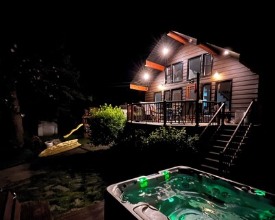 Chalet du lac à la montagne - Lake and spa