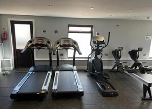 Ferienhütte | Fitnessbereich