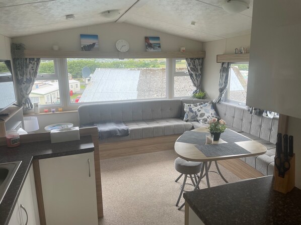 Ferienhütte | Wohnbereich