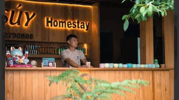 Check-in/check-out kiosk