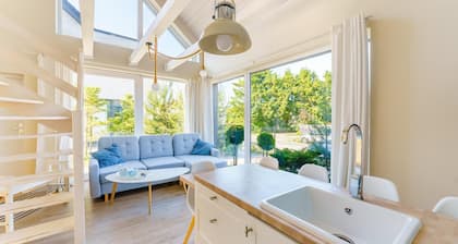 House in Grzybowo near the beach, private sauna