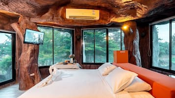 Rum - utsikt mot floden (Groot, Panorama, with Jacuzzi) | Gratis wi-fi