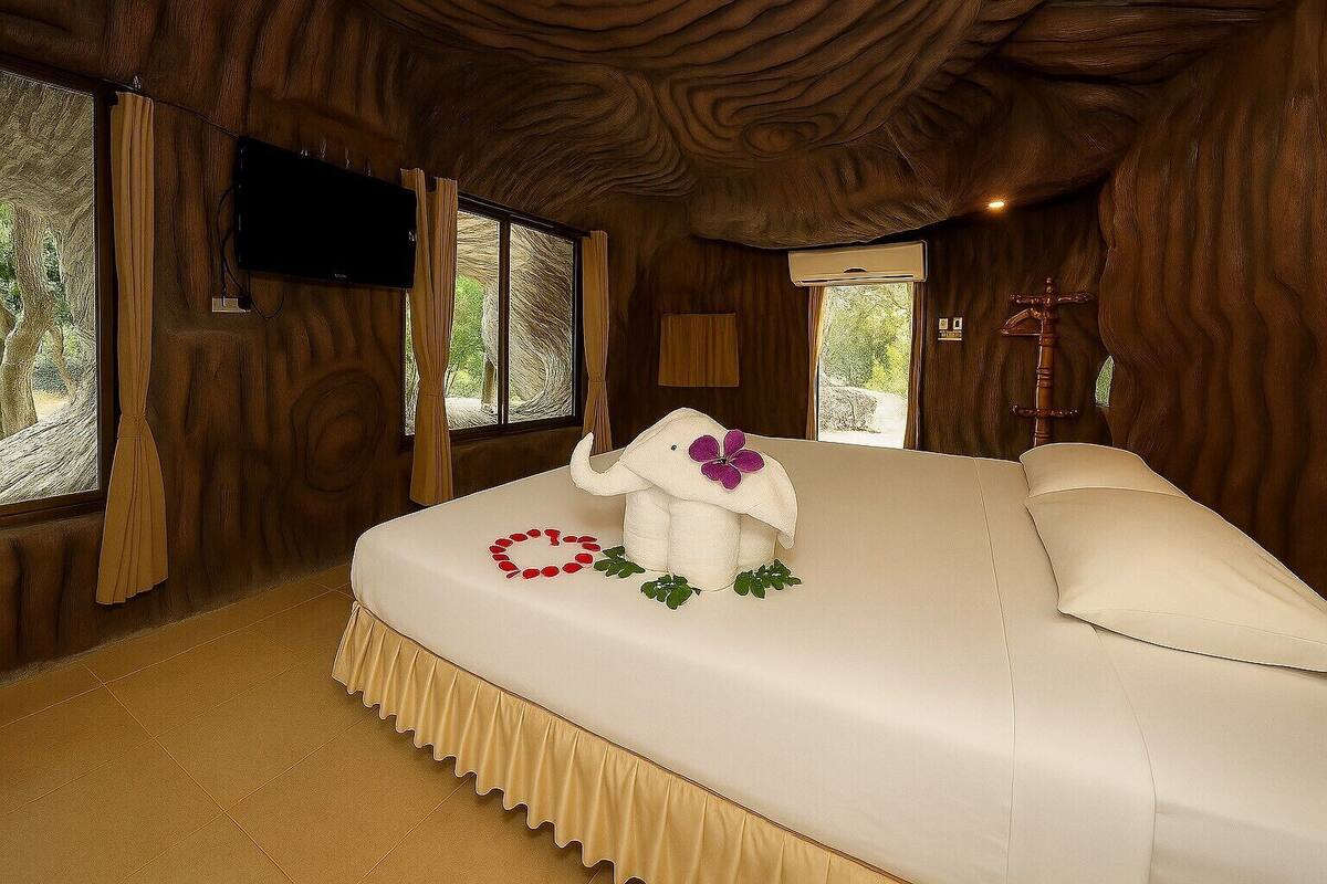 Superior-herbergi með tvíbreiðu rúmi - 1 svefnherbergi - útsýni yfir garð | Ókeypis þráðlaus nettenging