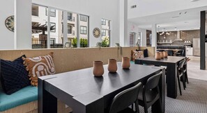 Dining - Bright 2BR Flat w/ Balcony + Pool | Walk to SoCo (Austin)