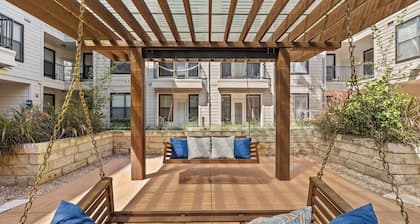 Modern SoCo Loft | 2BR + Balcony, Pool & Fast WiFi