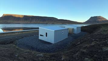 Façana frontal de l'allotjament