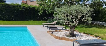 Crémieu, calm and relaxation, 2 steps from the center.