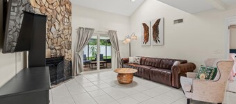  Saltwater Pool I Firepits I Large Fenced Backyard I 4 Miles to Beach