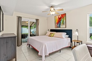 3 bedrooms, desk, iron/ironing board, WiFi