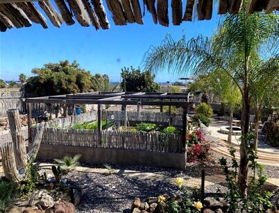 Baja Oceanview 2 br Bungalow with Garden and Patio Paradise for Dogs