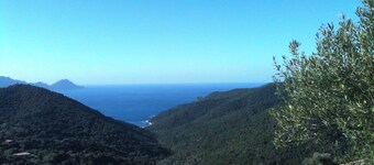 Corsica house panoramic sea view