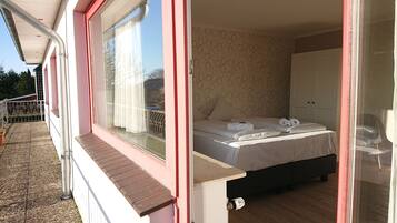 Superior Apartment, 2 Bedrooms, Balcony, Partial Sea View | Balcony