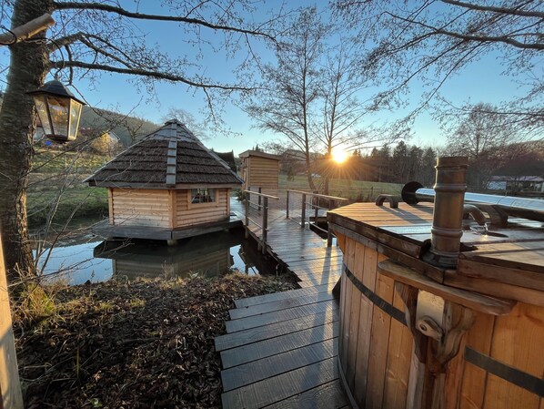 Overnattingsstedets uteområder