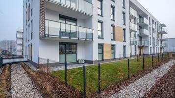 Majoituspaikan julkisivu