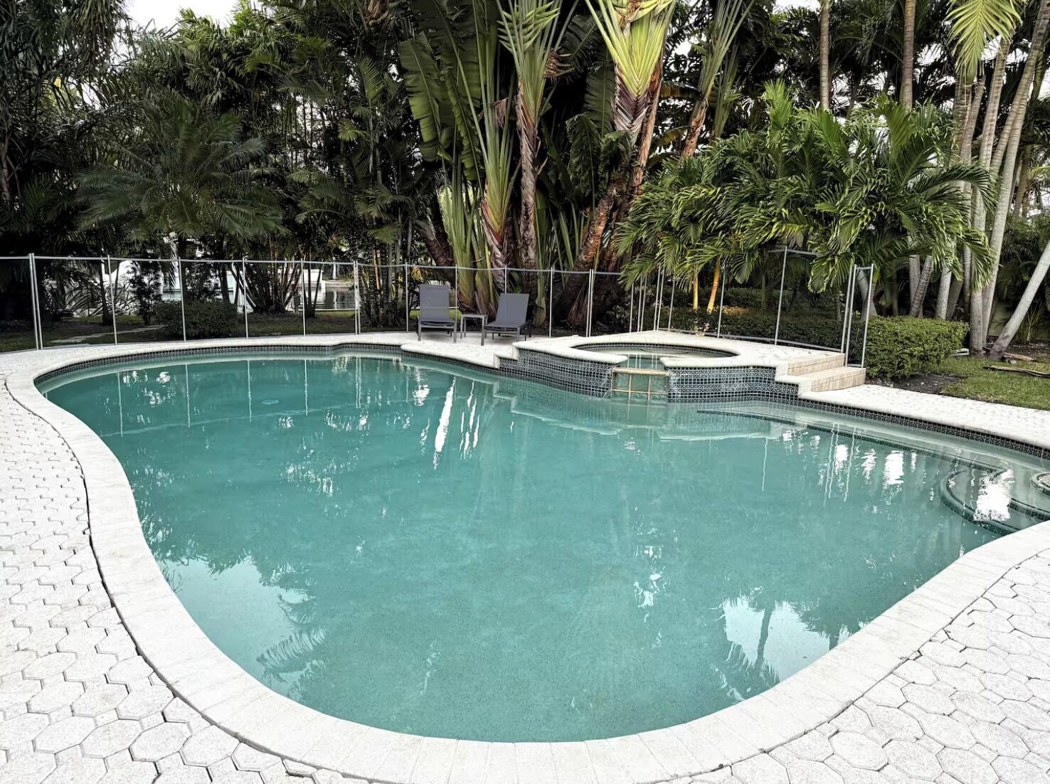 Piscine chauffée