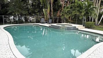 Piscine chauffée