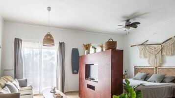 1 dormitorio, Internet, ropa de cama