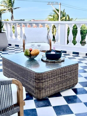 Premium Double Room, Sea View | Terrace/patio - HOTEL VILLA TOTI (Juan de Acosta)