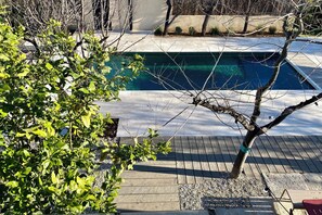 Outdoor pool - Villa with heated pool garden air conditioning private parking 2 bedrooms La Ciotat (La Ciotat)