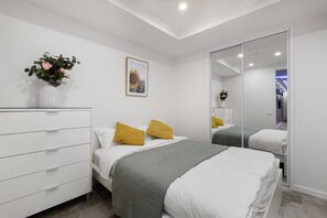 3 bedrooms, iron/ironing board, travel cot, WiFi