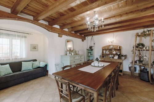 The Borghetto of Pedevilla, mountain house with garden and barbecue.