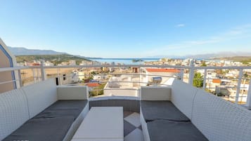 Departamento, balcón, vista al mar | Vista del balcón