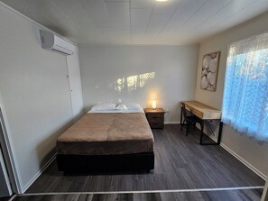Blackout drapes, iron/ironing board, free WiFi