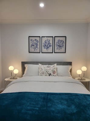 1 chambre, fer et planche Ă repasser, Wi-Fi, draps fournis