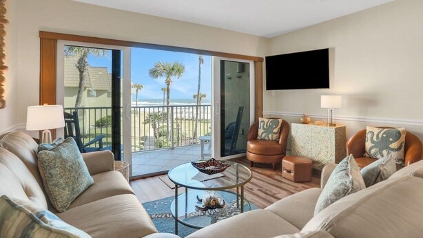TV - Coquina B201 High End, Ocean Front Retreat (St. Augustine)