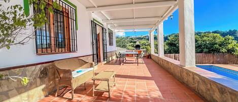 Villa, 3 Bedrooms, Smoking, Private Pool | Outdoor dining