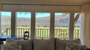 Smart TV, fireplace, printers
