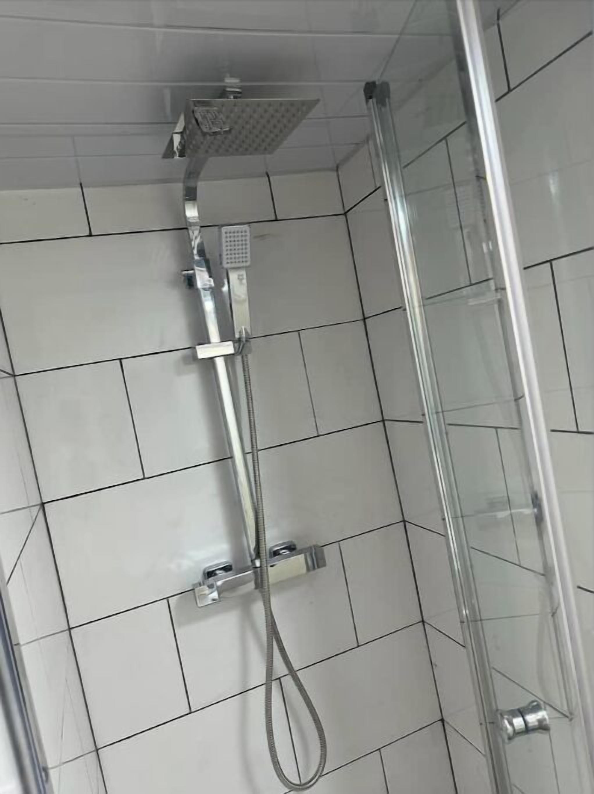 Soap, shampoo, toilet paper