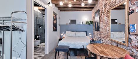 1 bedroom, iron/ironing board, travel crib, free WiFi