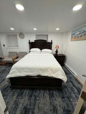 1 soverom, strykejern/-brett, wi-fi og sengetøy