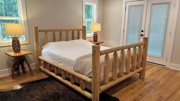 2 bedrooms, bed sheets