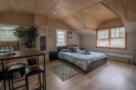 1 bedroom, desk, iron/ironing board, free WiFi. Charming 1-bedroom apartment. Pet-friendly. Hiking & Skiing 10 min way.