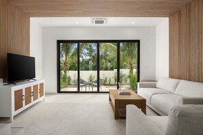 Living area - New Modern Seascape Townhome #14 in Tropical Grace Bay! (Grace Bay)