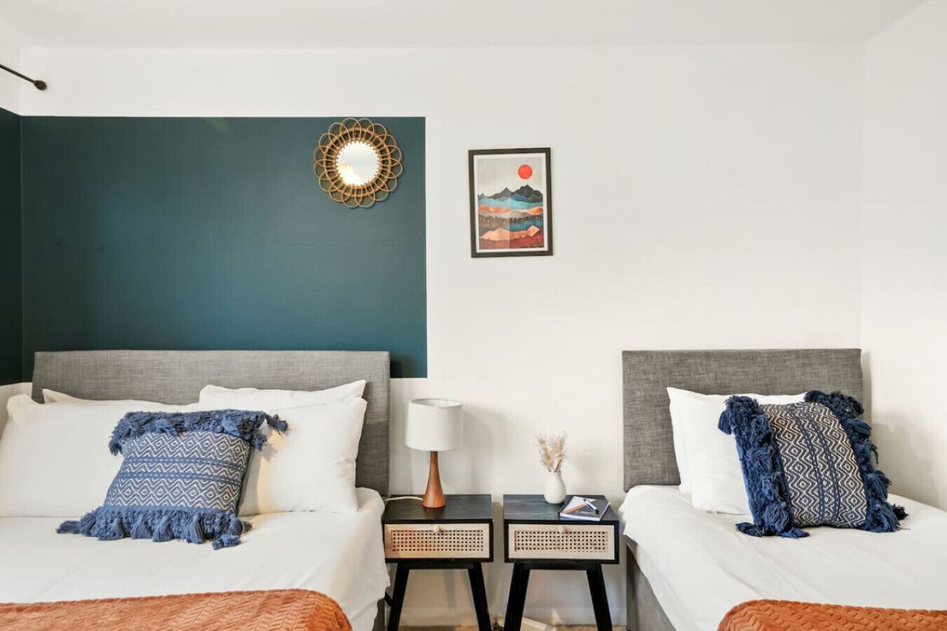 5 habitaciones y wifi 