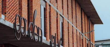 Blick von der Unterkunft