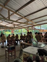 Fachada de la propiedad