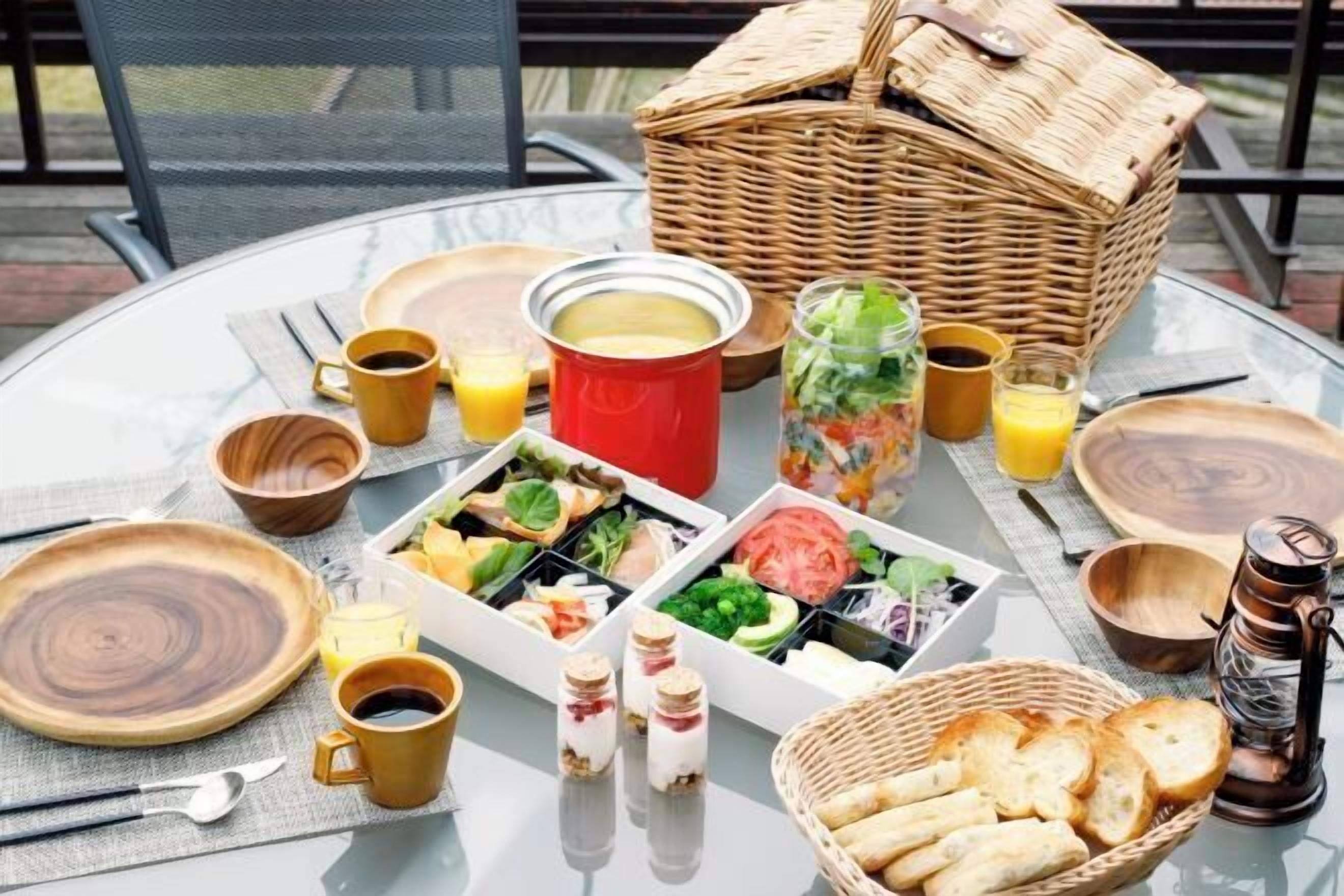 Udendørs spisemuligheder