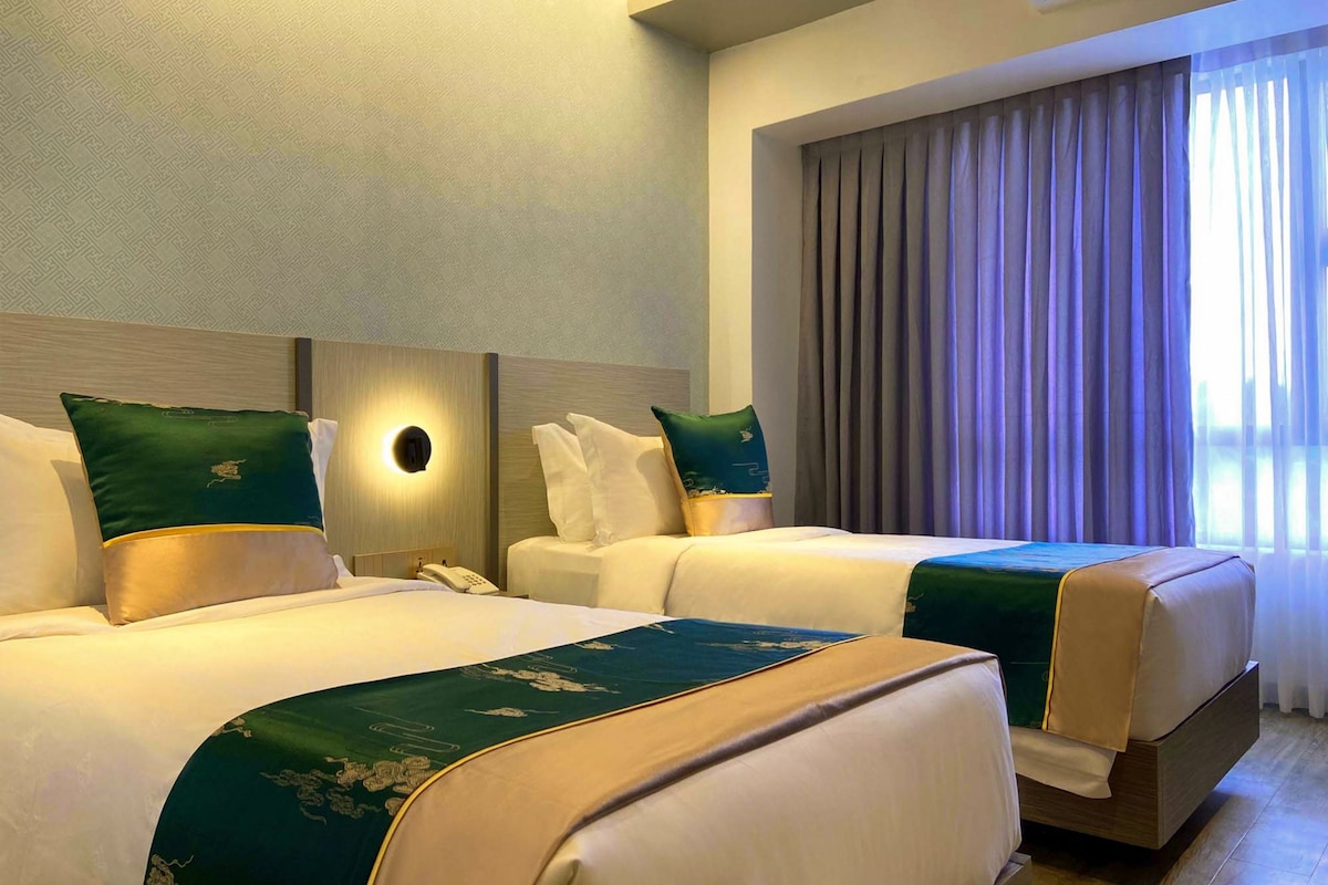 Superior Twin Room | Katil lipat simpan/tambahan, Wi-fi percuma, cadar katil 