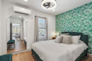 1 soverom, strykejern/-brett, wi-fi og sengetøy