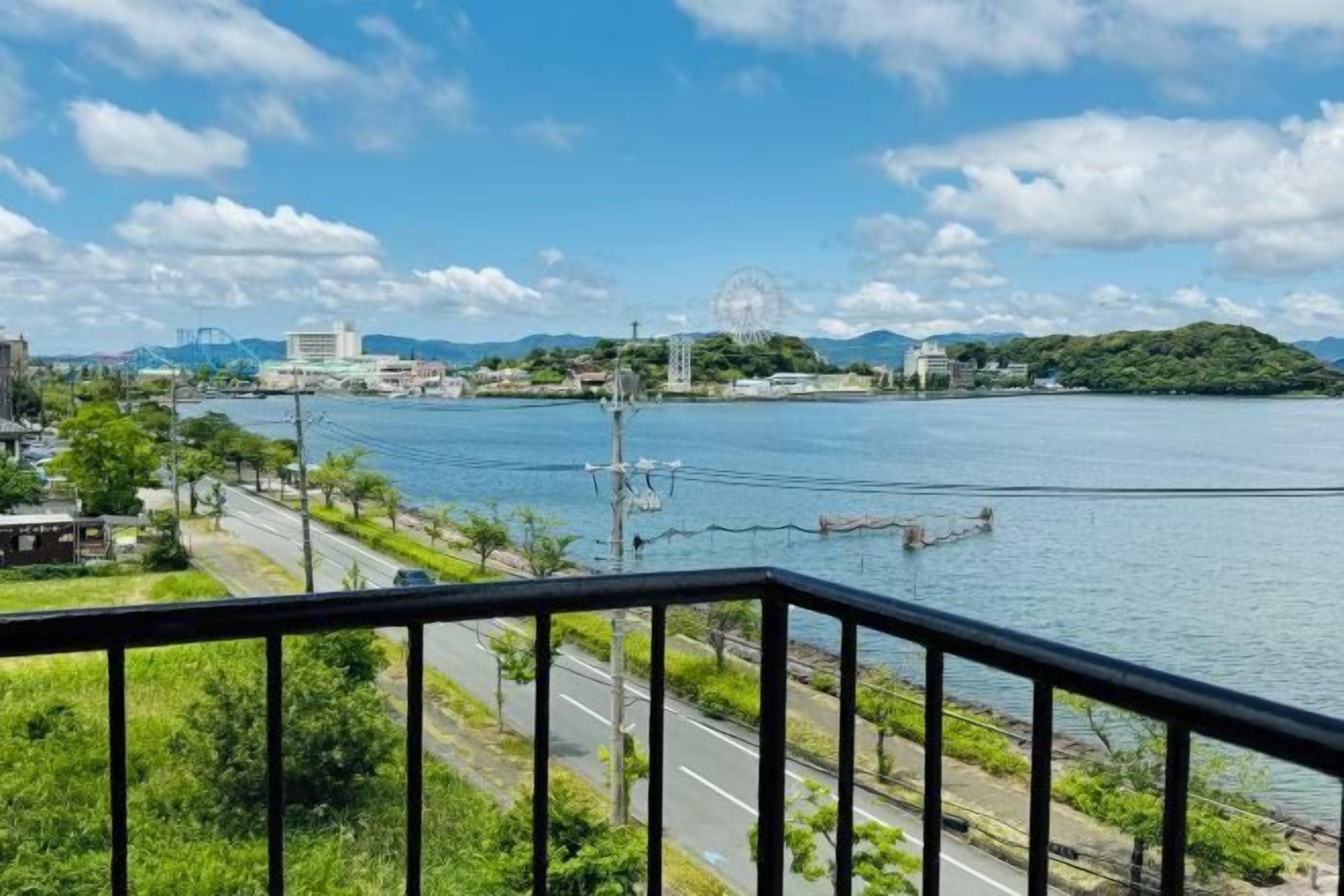 Vue depuis l’hébergement 